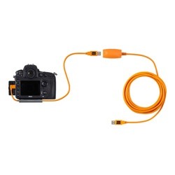 Кабель Tether Tools TetherPro USB 3.0 to Micro-B Right Angle 50cm Orange [CU61RT02-ORG]- фото6