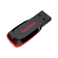 Флеш-накопитель Sandisk Cruzer Blade USB 2.0 128 ГБ (SDCZ50-128G-B35)- фото