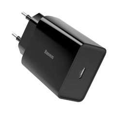 Сетевое зарядное устройство Baseus CCFS-SN01 Speed Mini Quick Charger Type-C 20W Black- фото