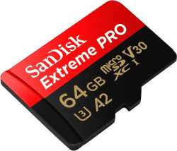 Карта памяти SanDisk Extreme Pro microSDXC UHS I 64GB + SD адаптер (SDSQXCU-064G-GN6MA)- фото3
