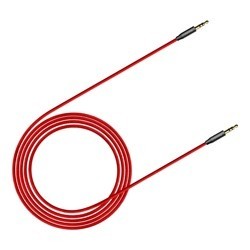 Кабель Baseus CAM30-C91 Yiven Audio Cable M30 AUX 3.5mm (M) to AUX 3.5mm (M) 1.5m Red+Black- фото4