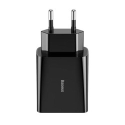 Сетевое зарядное устройство Baseus CCFS-SN01 Speed Mini Quick Charger Type-C 20W Black- фото2
