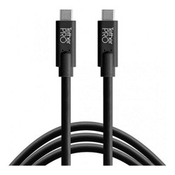Кабель Tether Tools TetherPro USB-C to USB-C 3m Black (CUC10-BLK)- фото
