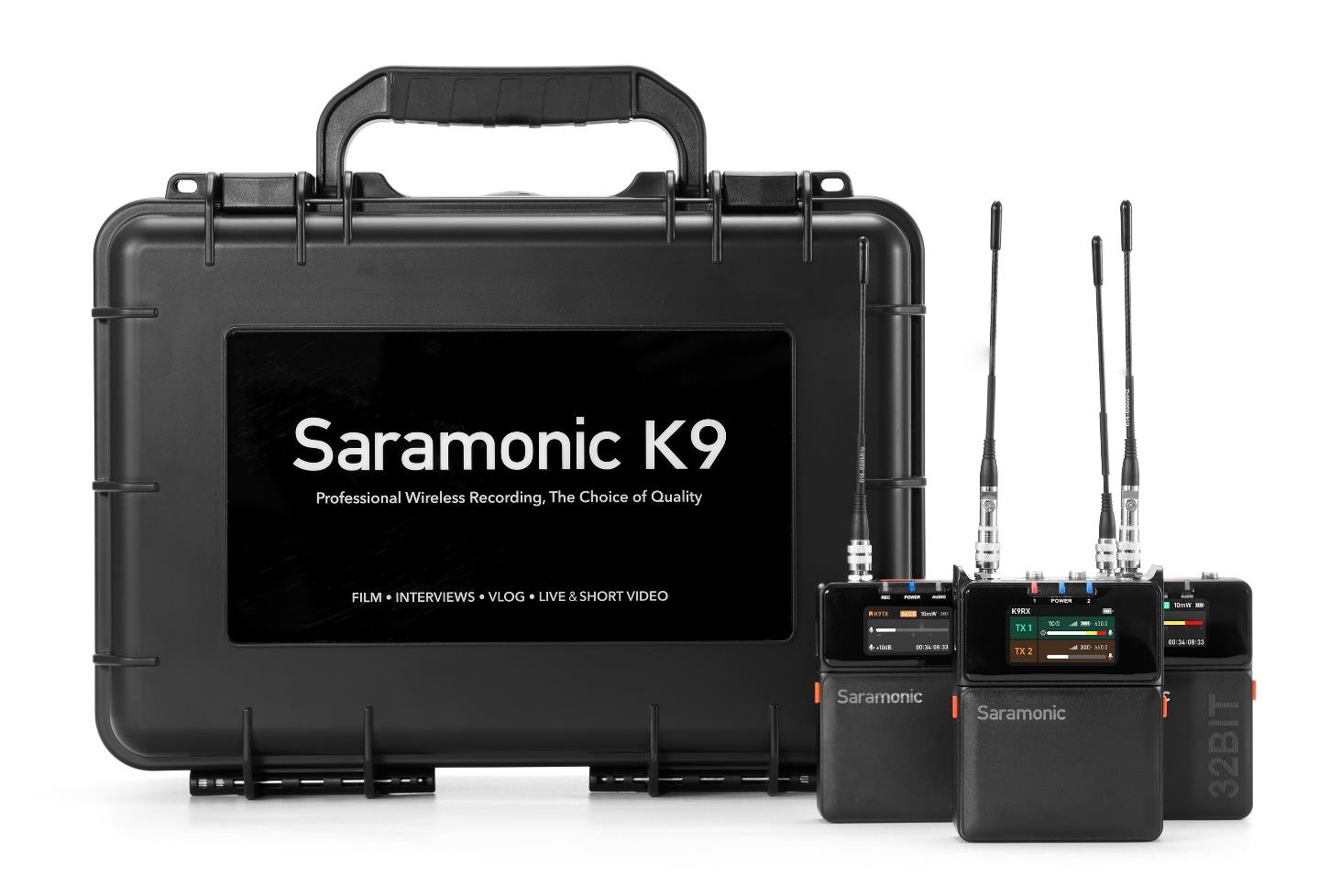 Флагманская двухканальная УВЧ система Saramonic K9