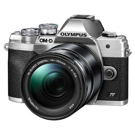 Olympus OM-D E-M10 Mark IV Kit 14-150/4-5.6 II, серебряный - фото1