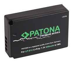 Аккумулятор PATONA Premium LP-E12- фото2