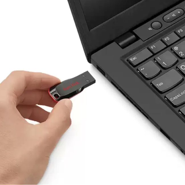 Флеш-накопитель Sandisk Cruzer Blade USB 2.0 64 ГБ (SDCZ50-064G-B35) фото-4