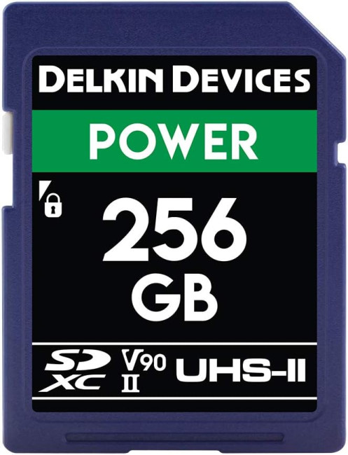 Карта памяти Delkin Devices Power SDXC 256GB 2000X UHS-II V90 