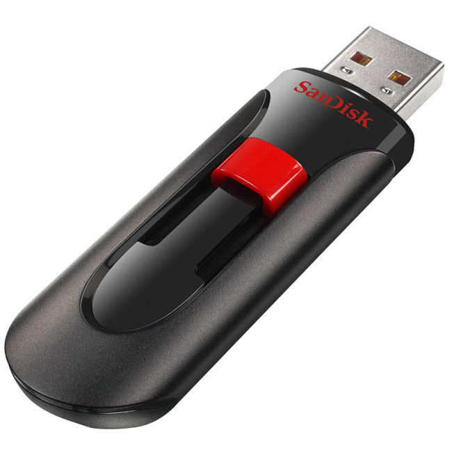 USB Flash SanDisk Cruzer Glide 256GB (черный) [SDCZ600-256G-G35]