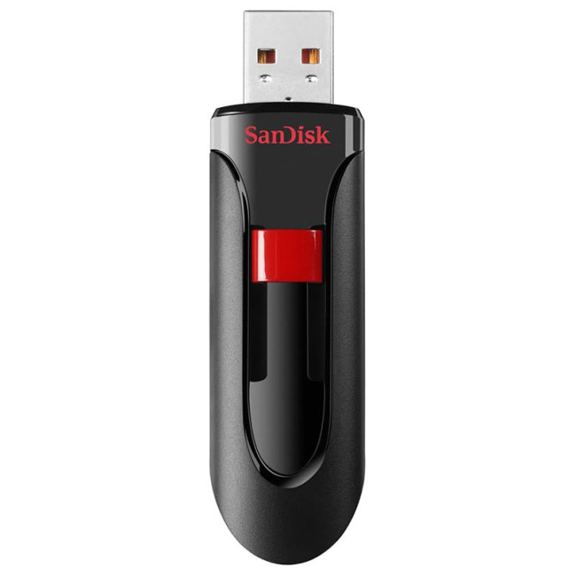 USB Flash SanDisk Cruzer Glide 256GB (черный) [SDCZ600-256G-G35] фото-2