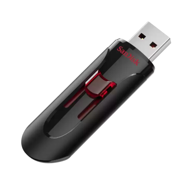 USB Flash SanDisk Cruzer Glide 32GB Black (SDCZ600-032G-G35)