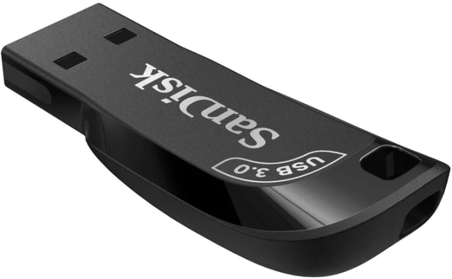 Флеш память USB SanDisk Ultra Shift 64GB USB 3.0 Black  фото-3