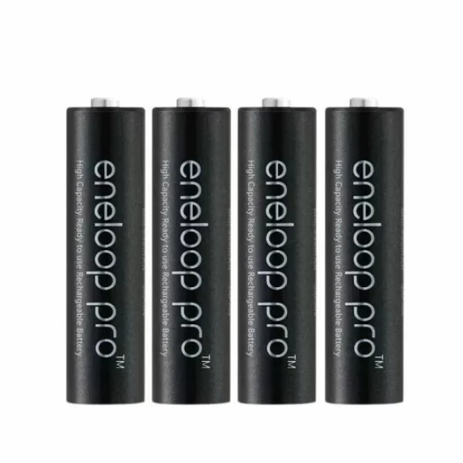 Аккумулятор PANASONIC Eneloop Pro AAA 930 4BP (BK-4HCDE/4CP) с кейсом фото-3