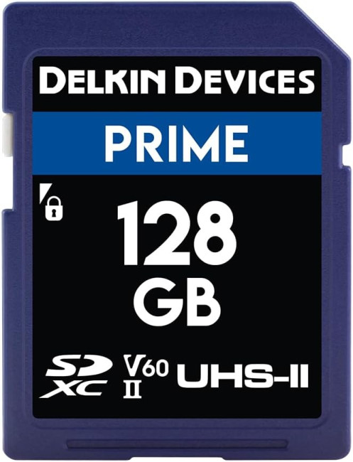 Карта памяти Delkin Devices Prime SDXC 128GB UHS-II V60