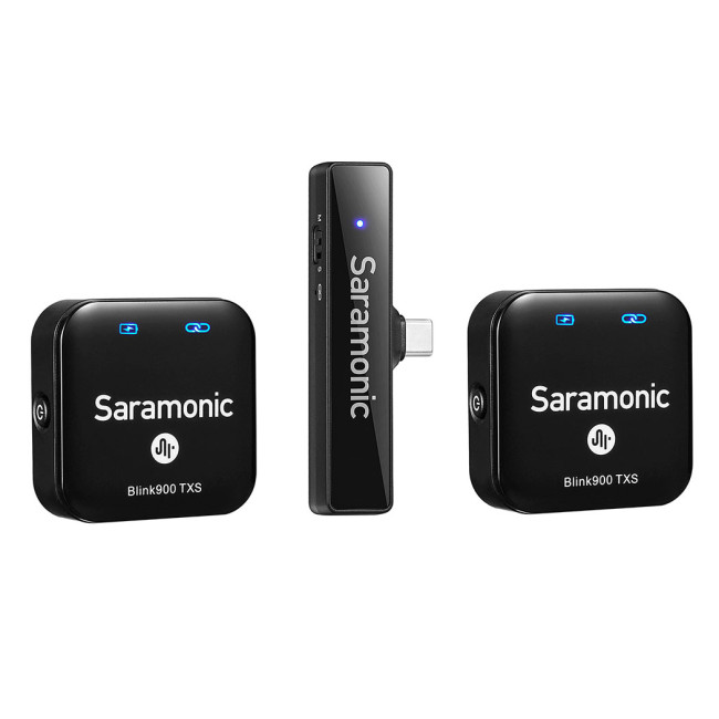 Радиосистема Saramonic Blink900 S6 (TX+TX+RXUC) приемник + 2 передатчика, разъем USB-C фото-3