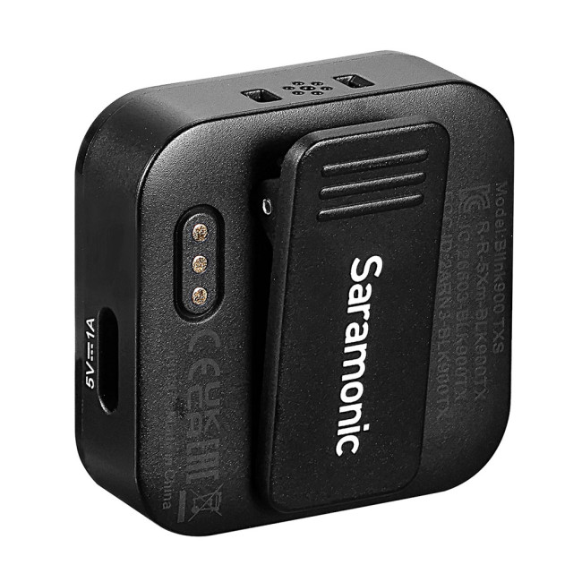Радиосистема Saramonic Blink900 S6 (TX+TX+RXUC) приемник + 2 передатчика, разъем USB-C фото-6
