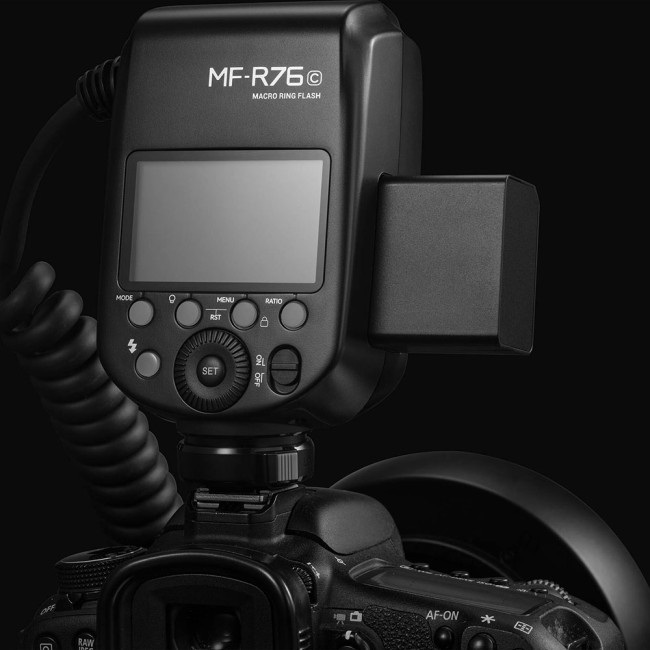 Вспышка для макросъемки Godox MF-R76C TTL для Canon фото-8