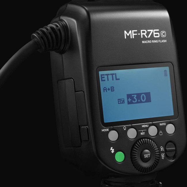 Вспышка для макросъемки Godox MF-R76C TTL для Canon фото-7