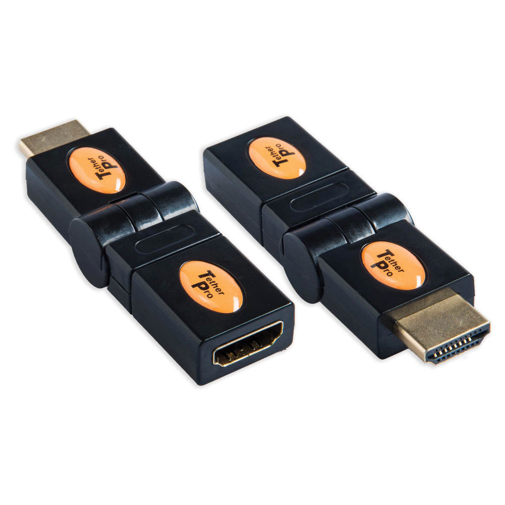 Поворотный адаптер Tether Tools TetherPro HDMI Swivel Adapter Black (TPHD360) фото-4