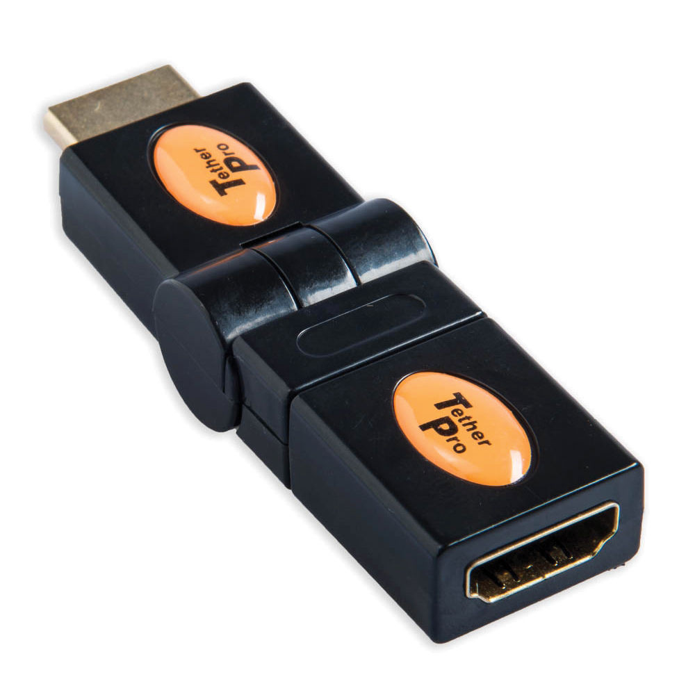 Поворотный адаптер Tether Tools TetherPro HDMI Swivel Adapter Black (TPHD360) фото-3