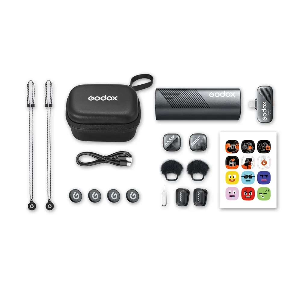 Петличная радиосистема Godox Cube SL Kit 2 для смартфона фото-10