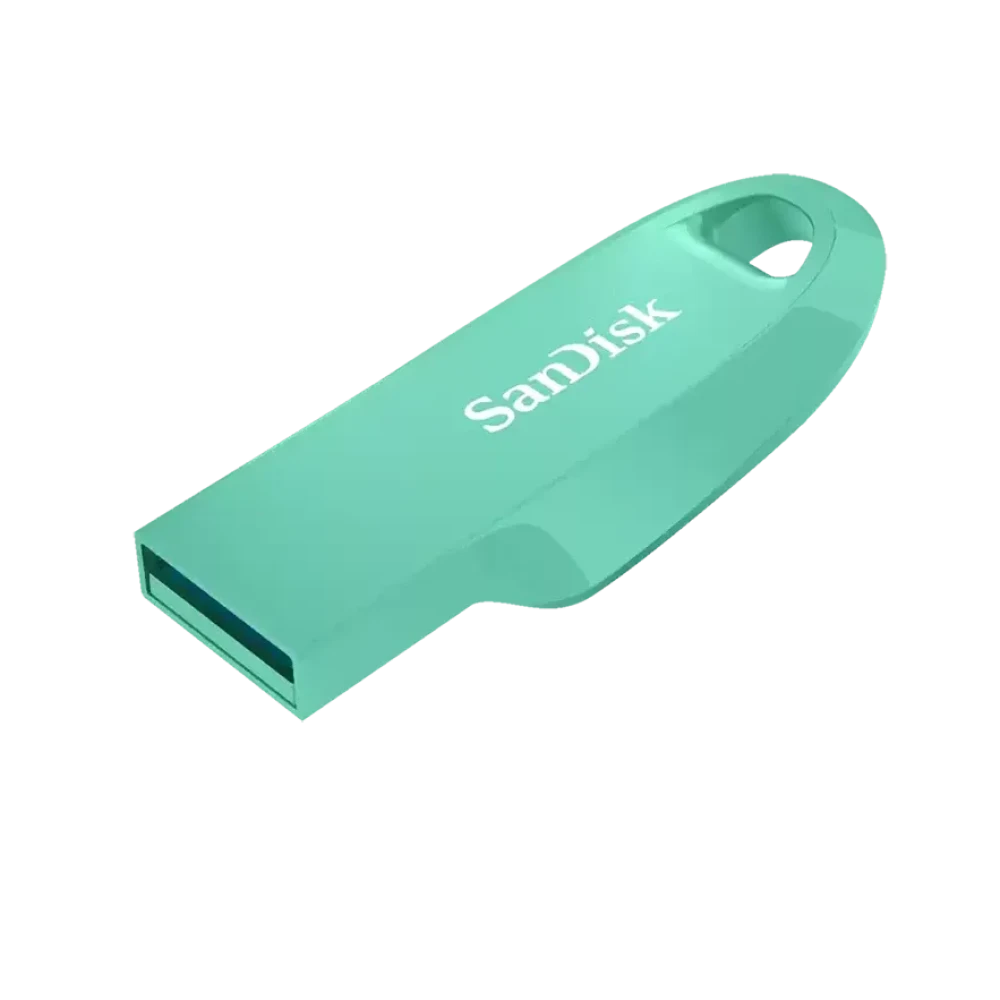 USB Flash SanDisk Ultra Curve 3.2 64GB (бирюзовый) фото-3