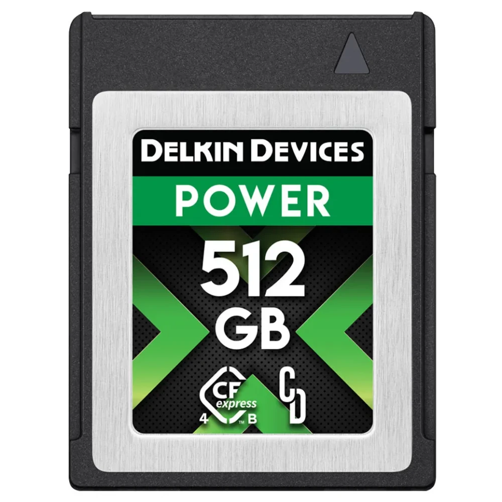 Карта памяти Delkin Devices Power CFexpress Type B 512GB 4.0, R/W 3650/3240 МБ/с