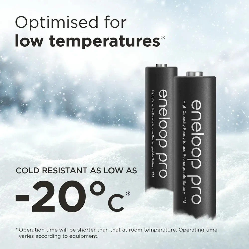 Аккумулятор PANASONIC Eneloop Pro AA 2500 2BP (BK-3HCDE/2CP) фото-5