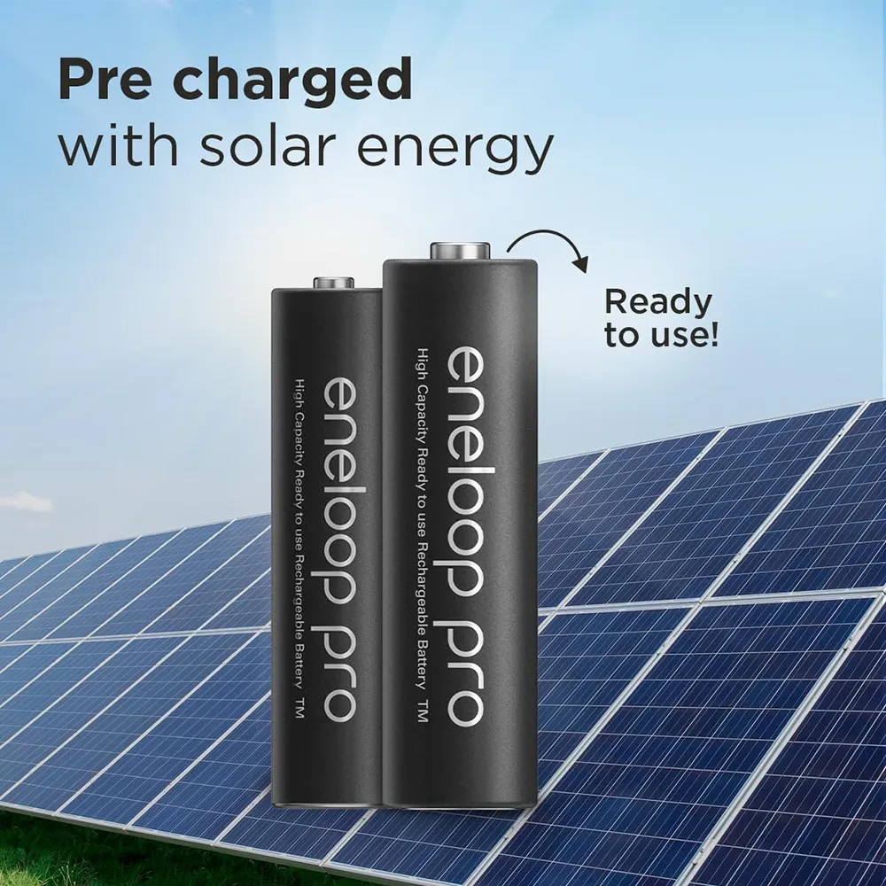 Аккумулятор PANASONIC Eneloop Pro AA 2500 2BP (BK-3HCDE/2CP) фото-6