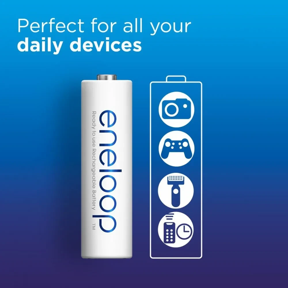 Aккумуляторы Panasonic eneloop AA 2000mAh + AAA 800mAh 4+4шт  фото-4