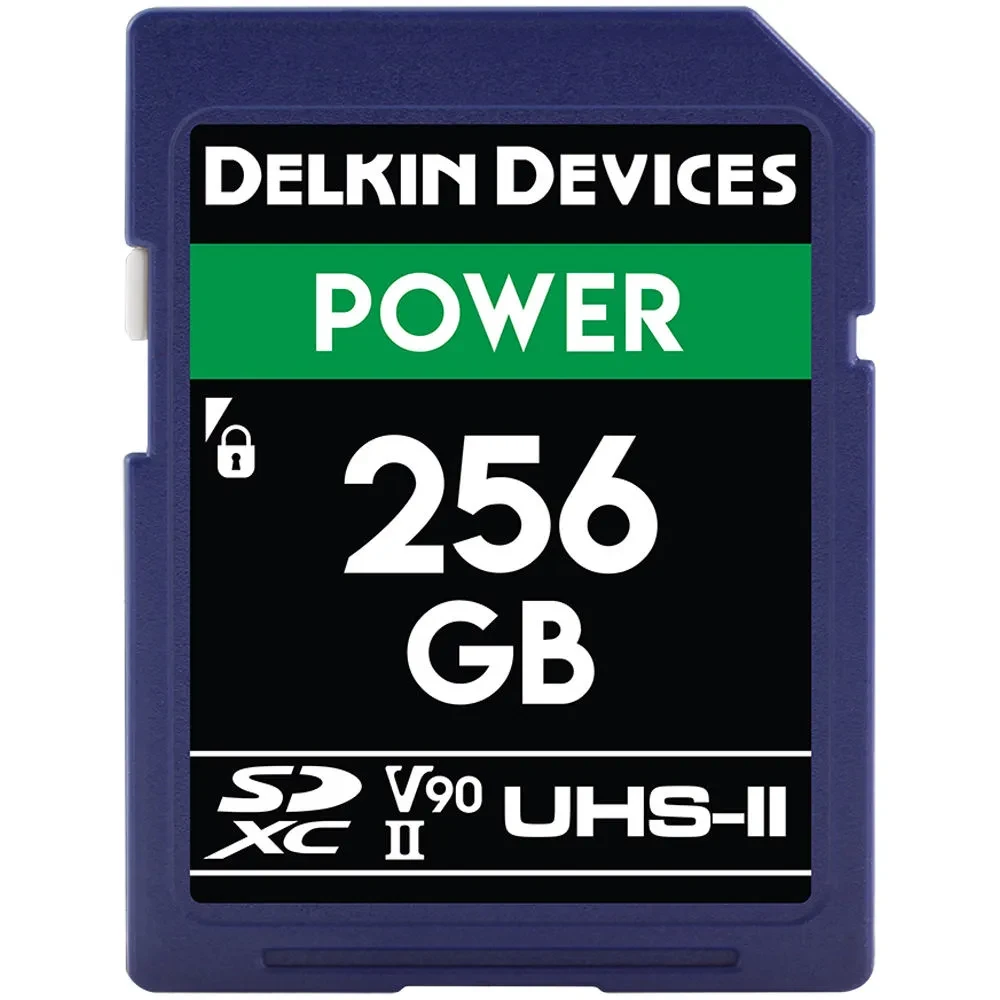Карта памяти Delkin Devices Power SDXC 256GB 2000X UHS-II V90 - фото1 Карта памяти Delkin Devices Power SDXC 256GB 2000X UHS-II V90 - фото1