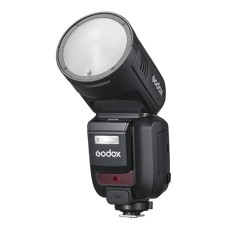 Вспышка накамерная Godox V100C TTL с круглой головкой для Canon - фото1 Вспышка накамерная Godox V100C TTL с круглой головкой для Canon - фото1
