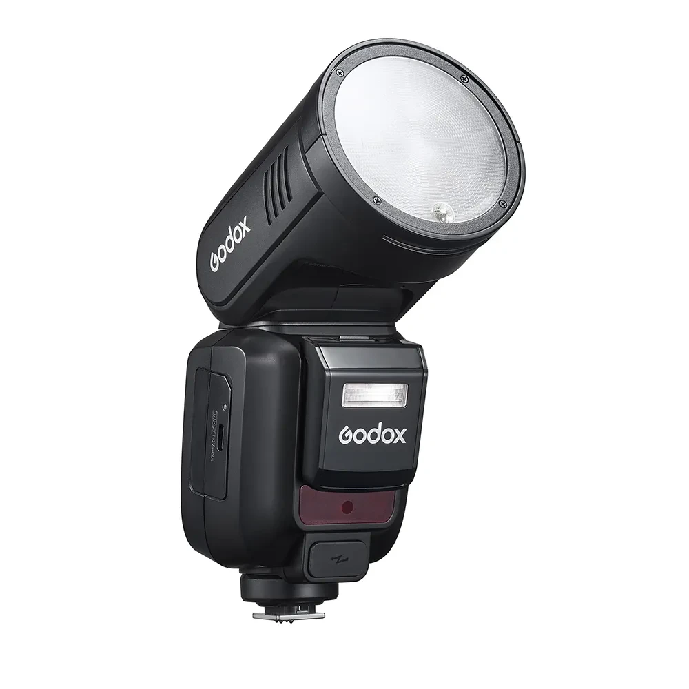 Вспышка накамерная Godox V100C TTL с круглой головкой для Canon - фото2 Вспышка накамерная Godox V100C TTL с круглой головкой для Canon - фото2