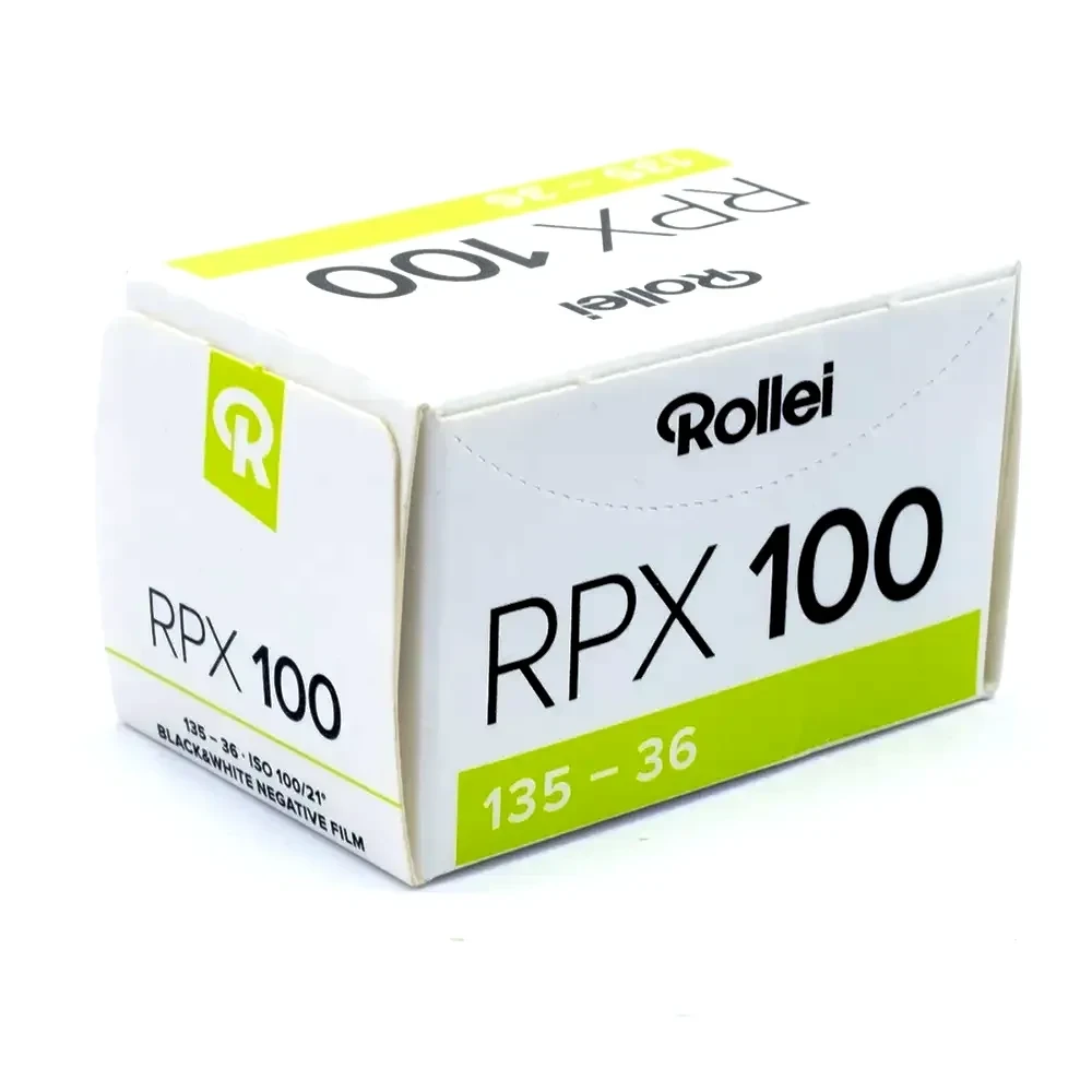 Фотопленка Rollei RPX 100/36 ч/б негативная - фото1 Фотопленка Rollei RPX 100/36 ч/б негативная - фото1