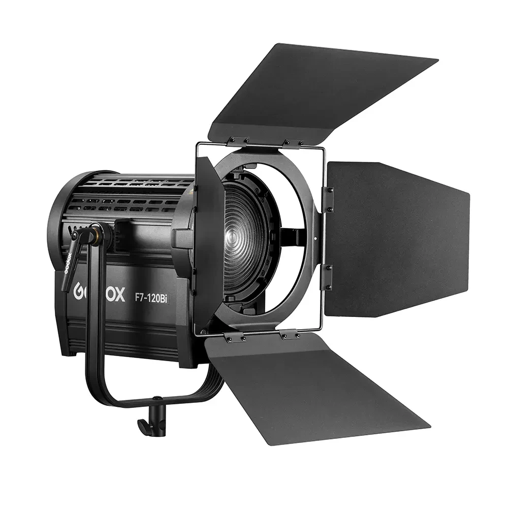 Осветитель светодиодный Godox F7-120Bi K2 с линзой Френеля - фото2 Осветитель светодиодный Godox F7-120Bi K2 с линзой Френеля - фото2