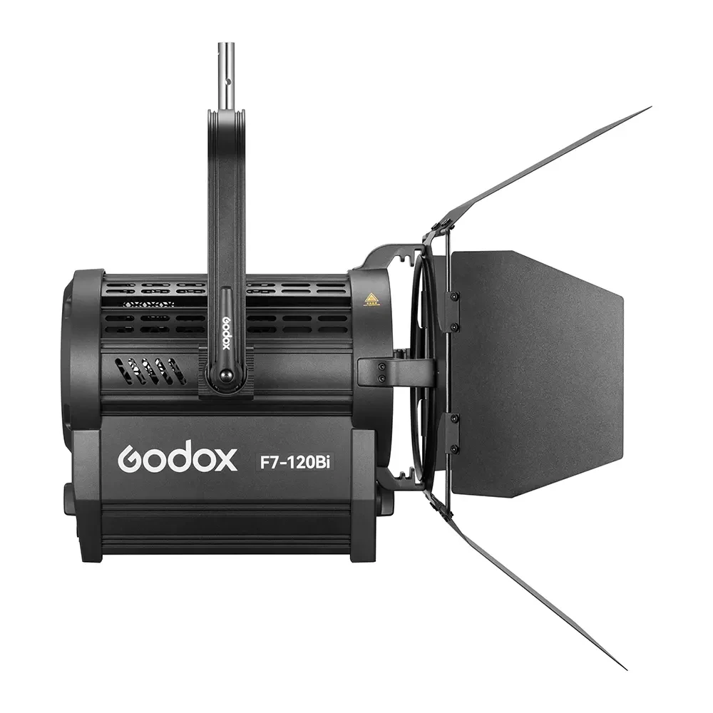 Осветитель светодиодный Godox F7-120Bi K2 с линзой Френеля фото-4