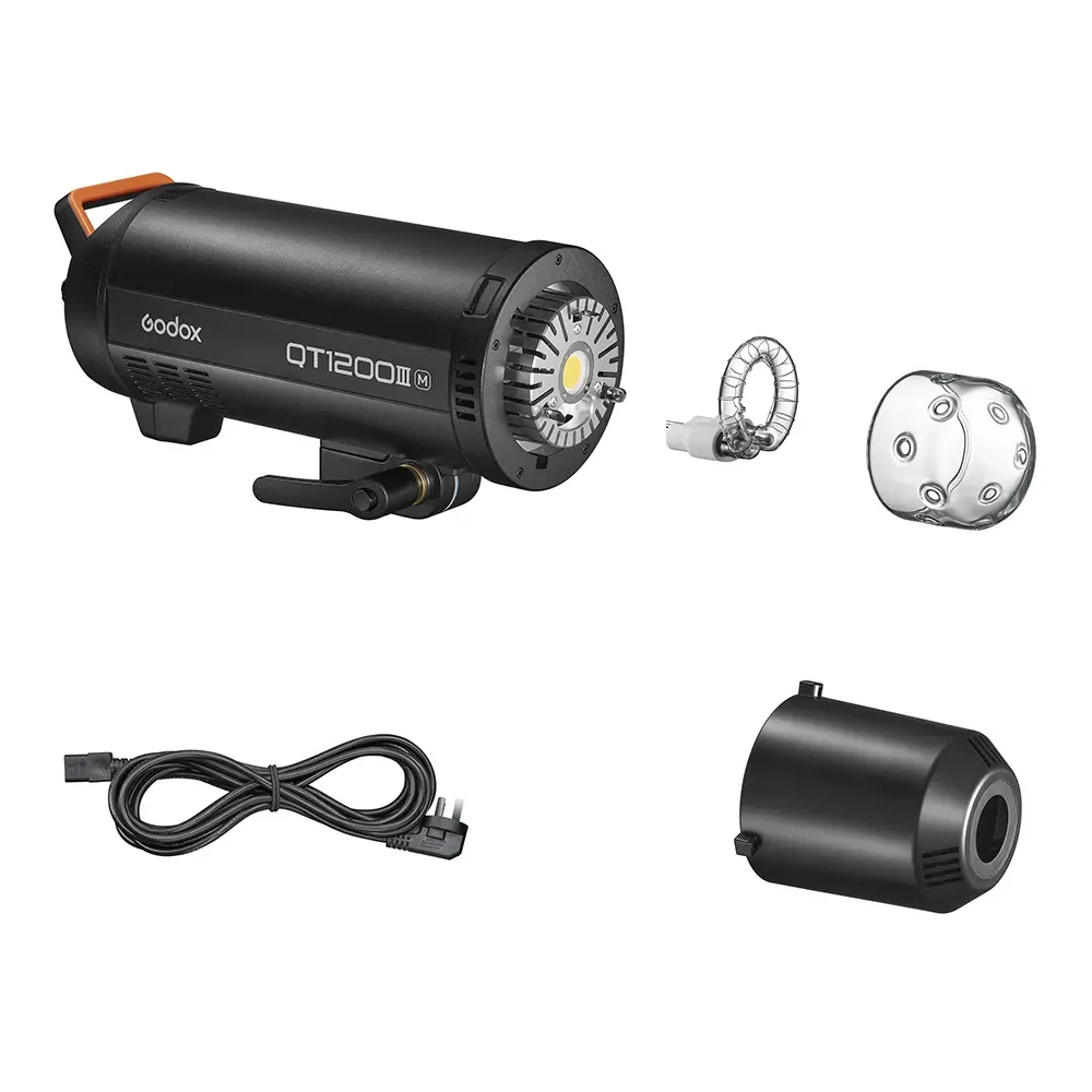 Вспышка студийная Godox QT1200IIIM высокоскоростная фото-6