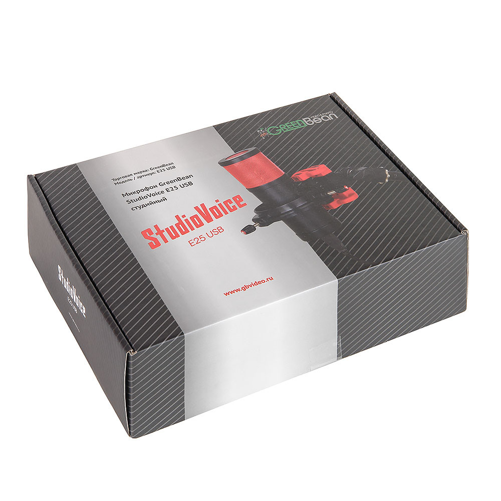 Микрофон GreenBean StudioVoice E25 USB студийный фото-5