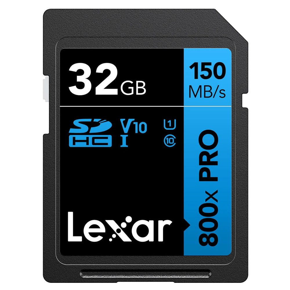 Карта памяти Lexar High-Performance 800x PRO SDHC 32GB UHS-I U1 V10, R 150 МБ/с - фото1 Карта памяти Lexar High-Performance 800x PRO SDHC 32GB UHS-I U1 V10, R 150 МБ/с - фото1