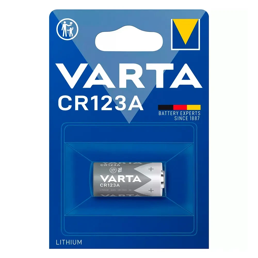 Батарейка Varta CR123A Professional Lithium 3V - фото1 Батарейка Varta CR123A Professional Lithium 3V - фото1