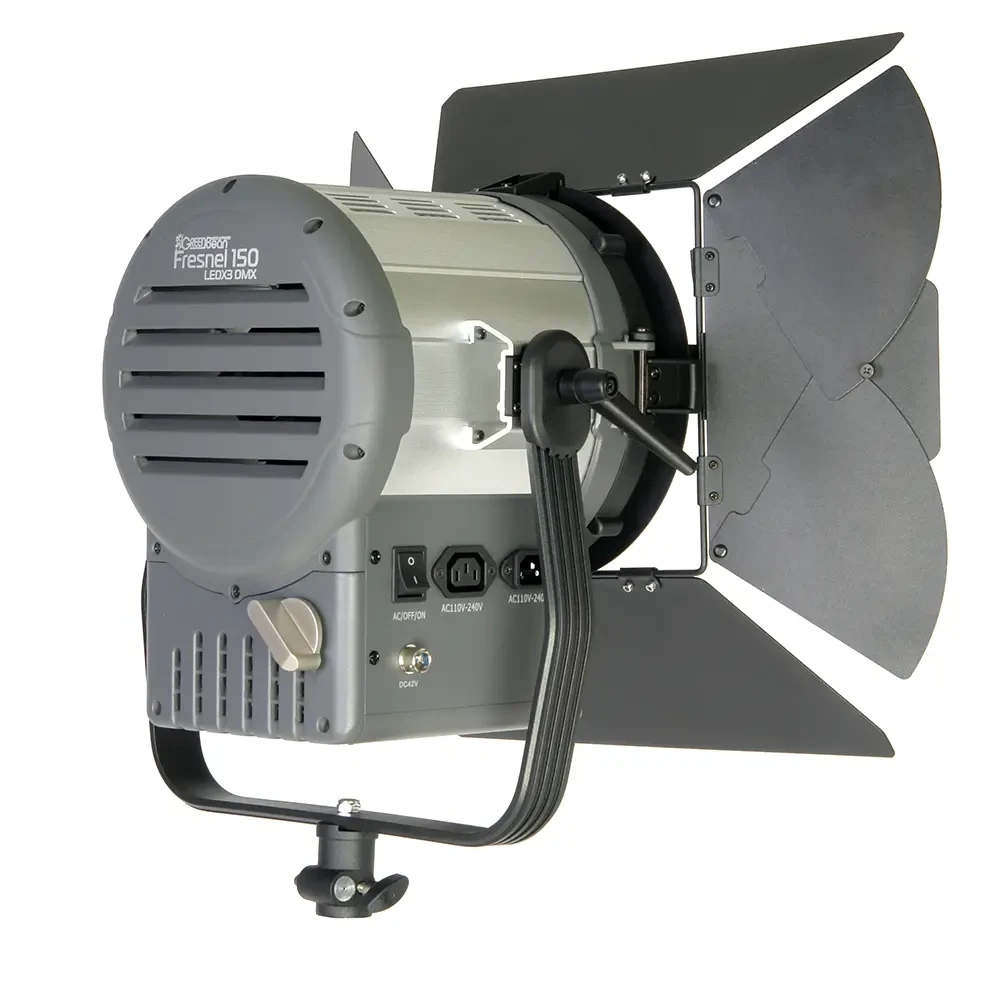 Осветитель студийный GreenBean Fresnel 150 LED X3 DMX фото-4