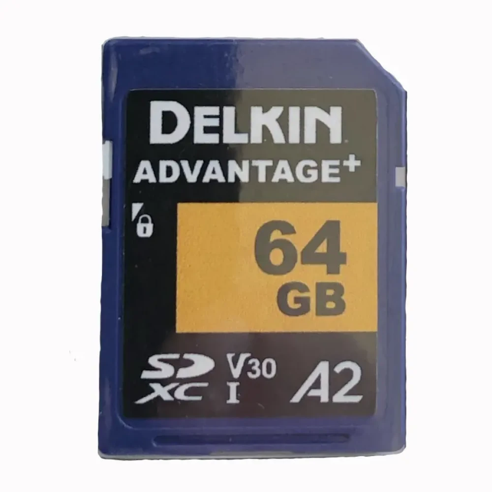Карта памяти Delkin Devices Advantage SDXC 64GB UHS-I A2 V30 R170/W80MB/s - фото1 Карта памяти Delkin Devices Advantage SDXC 64GB UHS-I A2 V30 R170/W80MB/s - фото1