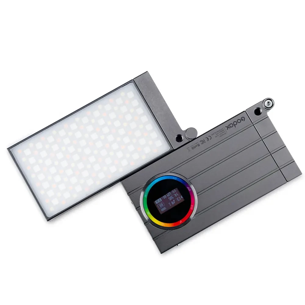 Осветитель светодиодный Godox RGB Mini Creative M1 накамерный фото-3