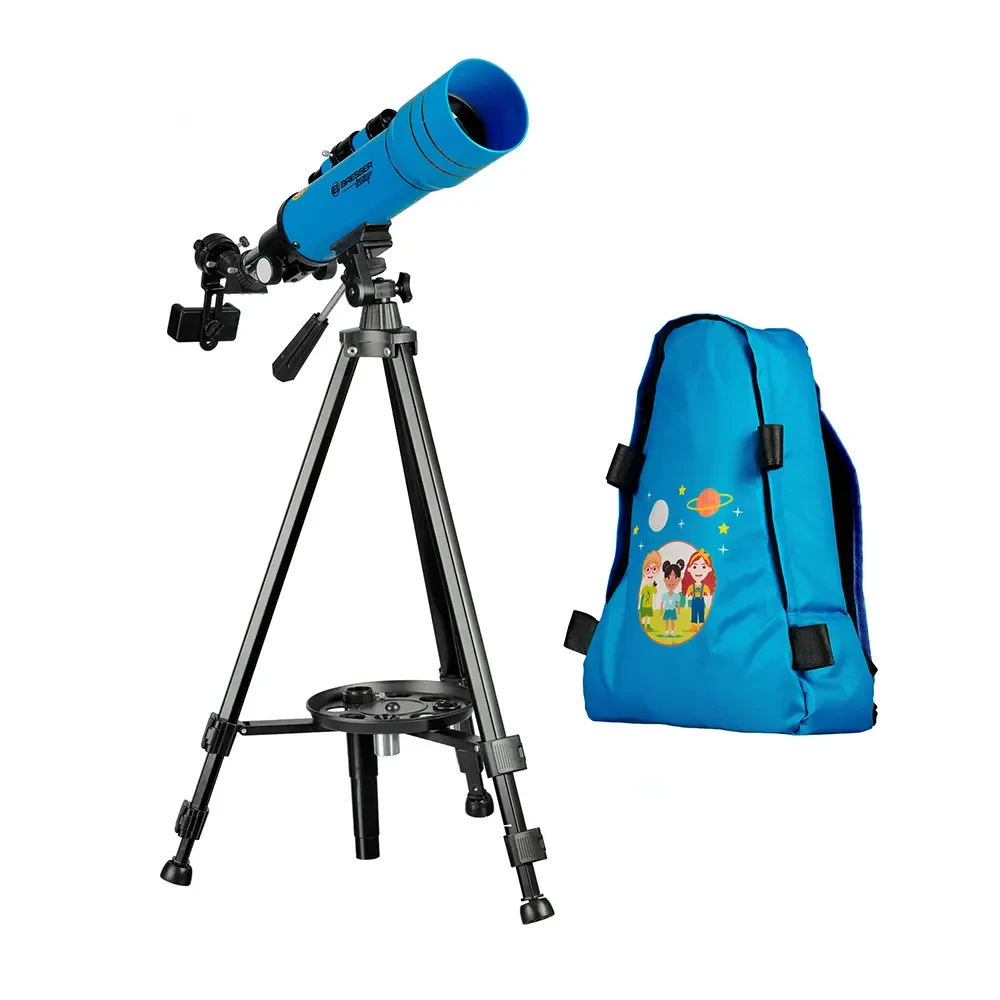 Телескоп BRESSER JUNIOR 70/400 в синем рюкзаке (8850610WXH000) - фото1 Телескоп BRESSER JUNIOR 70/400 в синем рюкзаке (8850610WXH000) - фото1