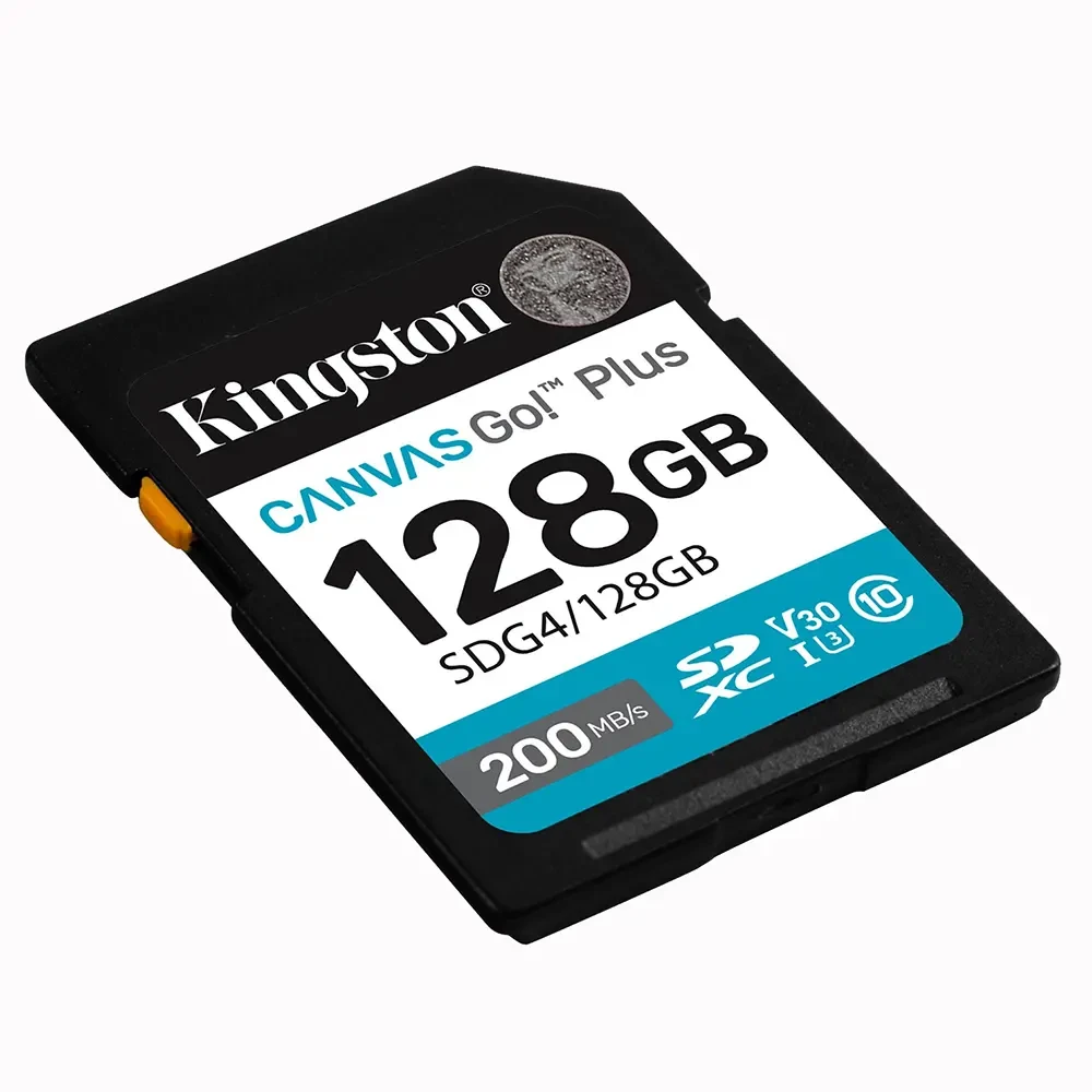 Карта памяти Kingston SDXC 128GB Canvas Go! Plus G4 UHS-I U3 V30 200Mb/s фото-2