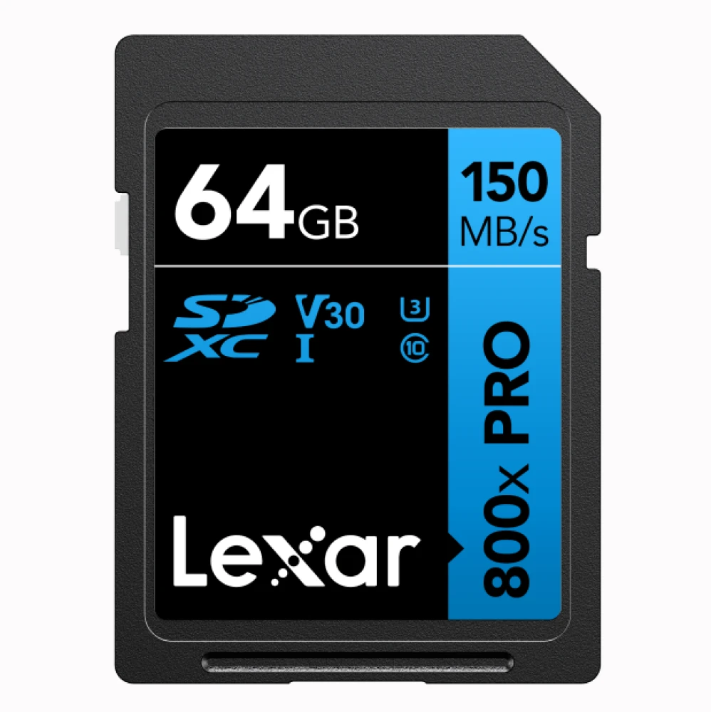 Карта памяти Lexar High-Performance 800x Blue PRO SDXC 64GB 