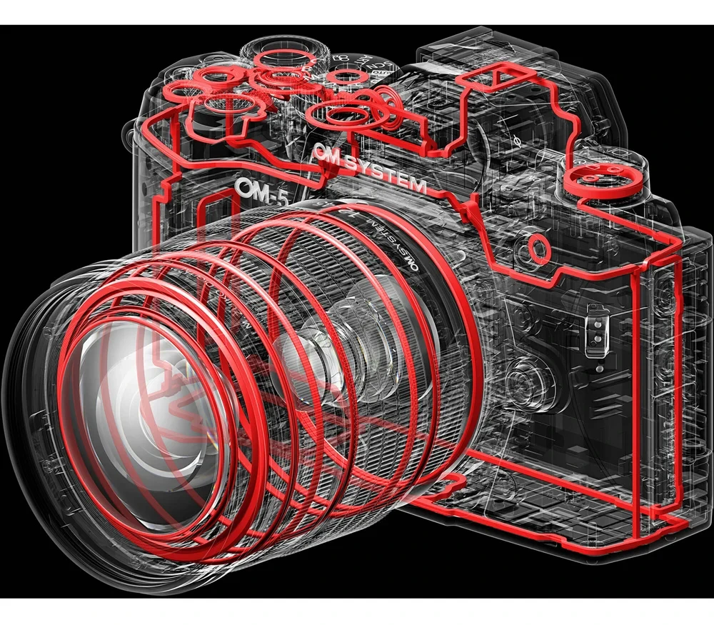Фотоаппарат OM System OM-5 Body Black фото-5