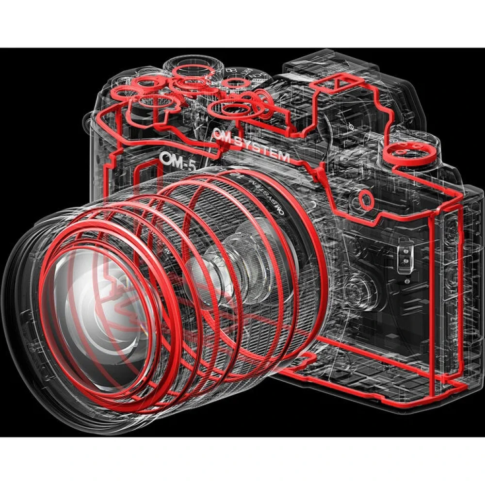 Фотоаппарат OM System OM-5 Body Silver фото-6