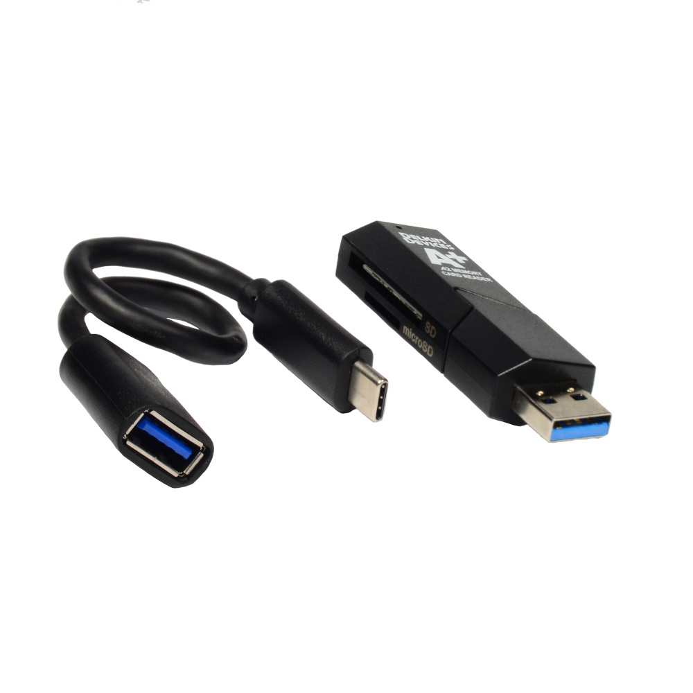 Комплект Delkin Devices Advantage SD Reader and Card Bundle 64GB  фото-2