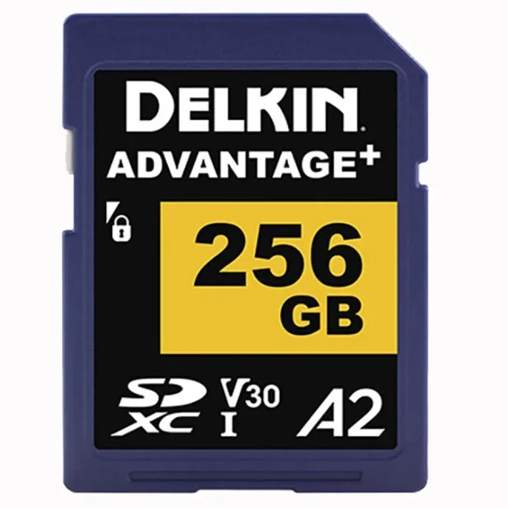 Карта памяти Delkin Devices Advantage SDXC 256GB UHS-I A2 V30 R170/W80MB/s - фото1 Карта памяти Delkin Devices Advantage SDXC 256GB UHS-I A2 V30 R170/W80MB/s - фото1